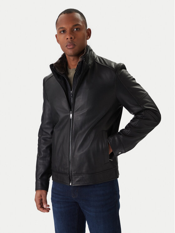 Кожаная куртка regular fit Ms Franklin 531012 21265 Milestone, черный
Кожаная куртка regular fit Ms Franklin 531012 21265 Milestone, черный