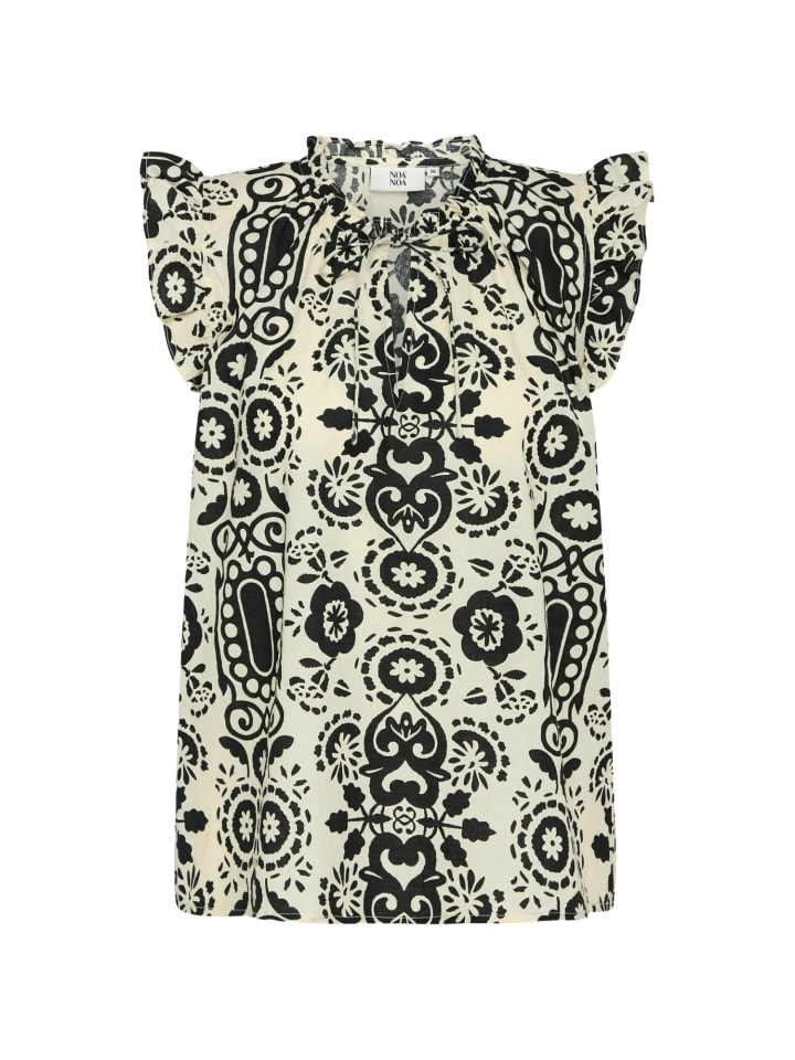 Noa Noa Футболка AnnieNN с принтом, цвет кремовый/черный
Noa Noa Футболка AnnieNN с принтом, цвет кремовый/черный