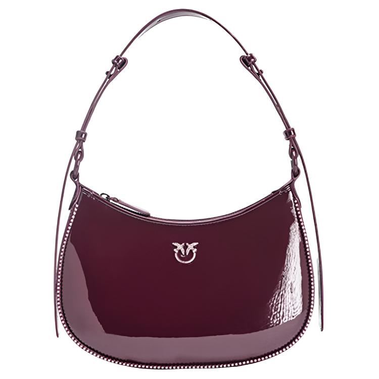 PINKO Кожаная сумка-полумесяц Patent Leather, женская, красная
PINKO Кожаная сумка-полумесяц Patent Leather, женская, красная