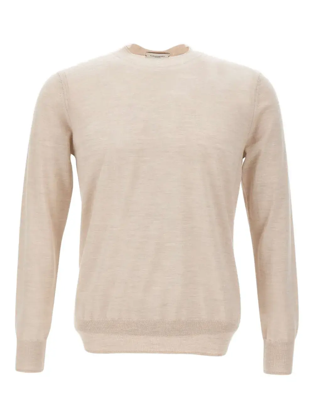 Свитер с круглым вырезом и ребристыми манжетами Paolo Pecora, нейтральный
Свитер с круглым вырезом и ребристыми манжетами Paolo Pecora, нейтральный