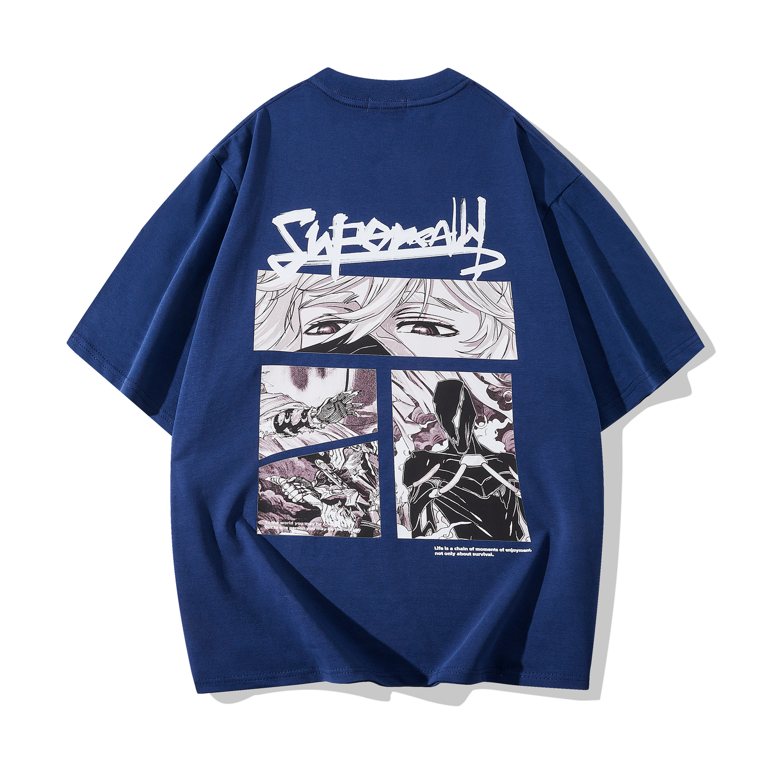 Футболки унисекс с круглым вырезом, тонкие, плотные Supereally, темно-синий
Футболки унисекс с круглым вырезом, тонкие, плотные Supereally, темно-синий