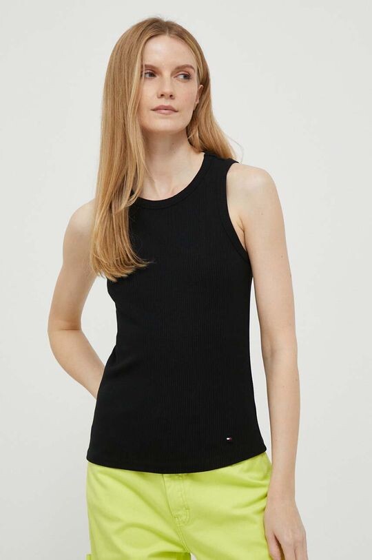 Топ Tommy Hilfiger, черный 
Топ Tommy Hilfiger, черный
