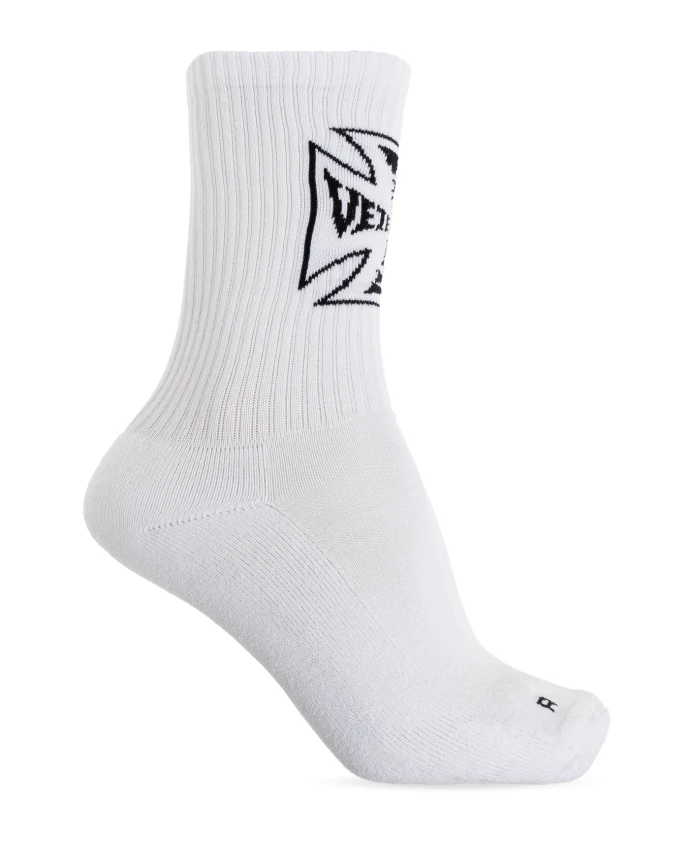 Носки с логотипом Vetements, белый
Носки с логотипом Vetements, белый