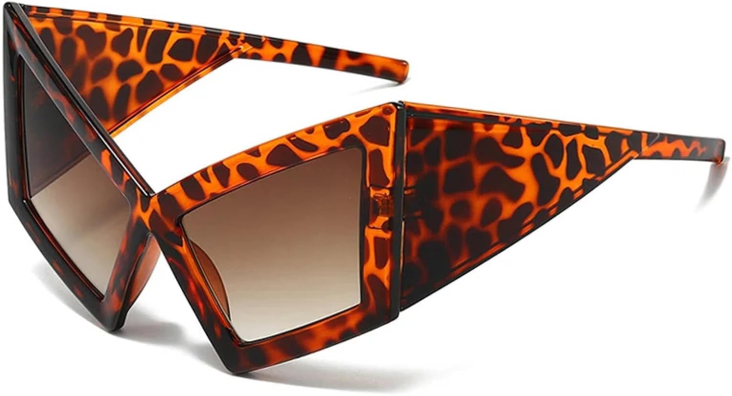 Модные солнцезащитные очки «кошачий глаз» большого размера для женщин, сине-зеленые, с защитой от УФ-излучения UV400, ретро-градиентные, для мужчин с широкими дужками HHZZYVY, Leopard Tea Gradient
Модные солнцезащитные очки «кошачий глаз» большого размера для женщин, сине-зеленые, с защитой от УФ-излучения UV400, ретро-градиентные, для мужчин с широкими дужками HHZZYVY, Leopard Tea Gradient