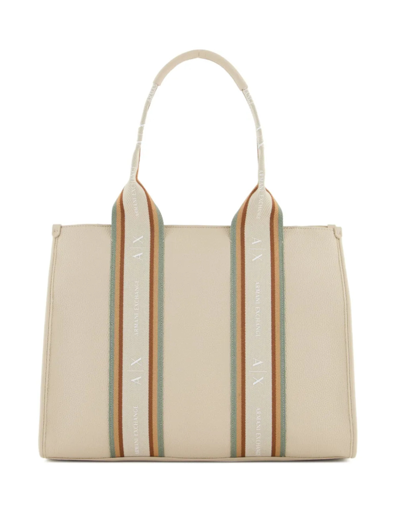 Сумка-тоут с логотипом Armani Exchange, нейтральный 
Сумка-тоут с логотипом Armani Exchange, нейтральный