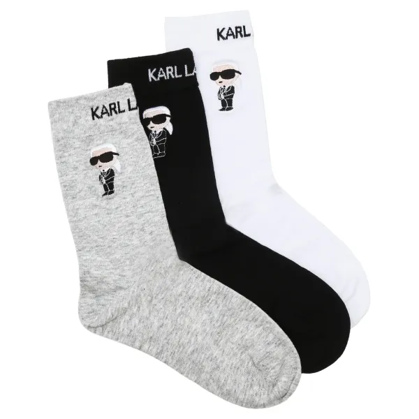 3 пары носков Karl Lagerfeld, мультиколор
3 пары носков Karl Lagerfeld, мультиколор