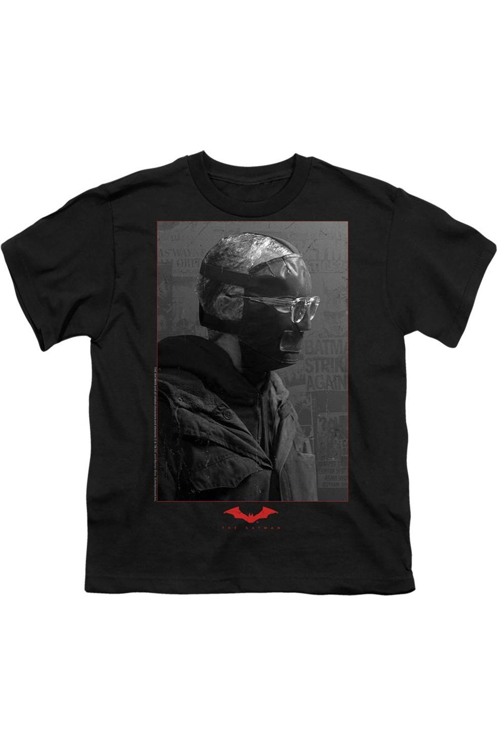 Футболка с портретом Загадочника из фильма "Бэтмен" (2022) для детей Gildan, черный
Футболка с портретом Загадочника из фильма "Бэтмен" (2022) для детей Gildan, черный