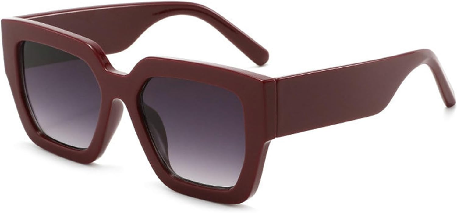 Солнцезащитные очки COTIA в винтажном квадратном стиле для женщин и мужчин. Классическая прямоугольная форма, толстая оправа, широкие дужки. Ретро-дизайн. Солнцезащитные очки, Wine Red
Солнцезащитные очки COTIA в винтажном квадратном стиле для женщин и мужчин. Классическая прямоугольная форма, толстая оправа, широкие дужки. Ретро-дизайн. Солнцезащитные очки, Wine Red