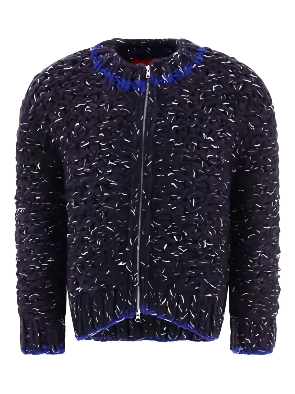 Вязаный бомбер Eckhaus Latta, синий
Вязаный бомбер Eckhaus Latta, синий