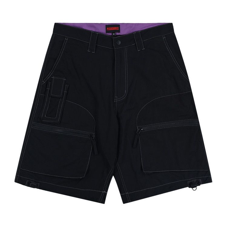 Шорты Pleasures Raider Cargo Shorts, Black
Шорты Pleasures Raider Cargo Shorts, Black