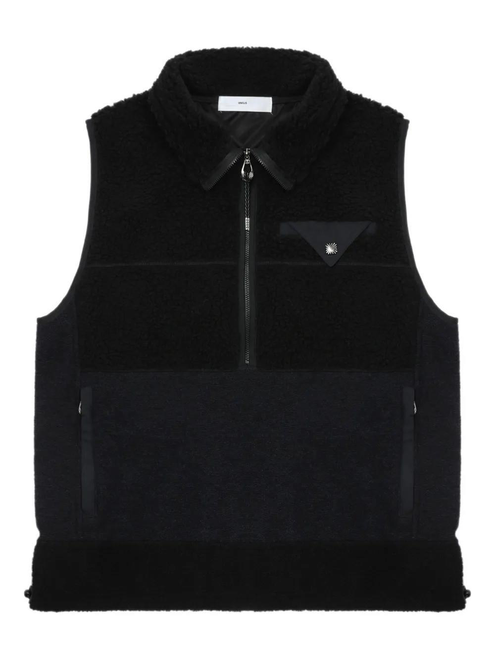 Жилет с воротником на молнии Toga, черный
Жилет с воротником на молнии Toga, черный