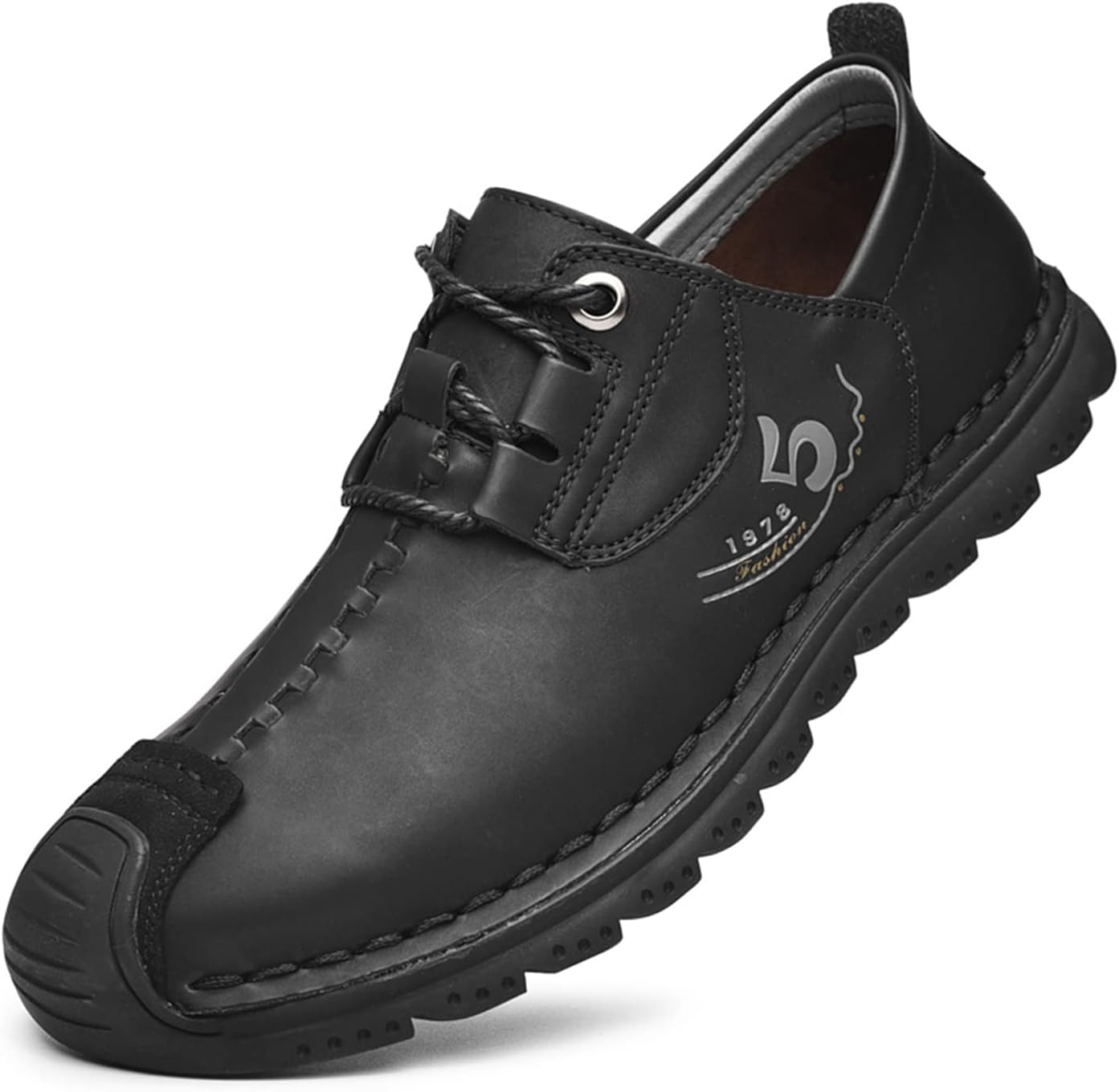 Мужские кожаные повседневные туфли, модные кроссовки, лоферы, обувь для прогулок Mecolop, черный
Мужские кожаные повседневные туфли, модные кроссовки, лоферы, обувь для прогулок Mecolop, черный