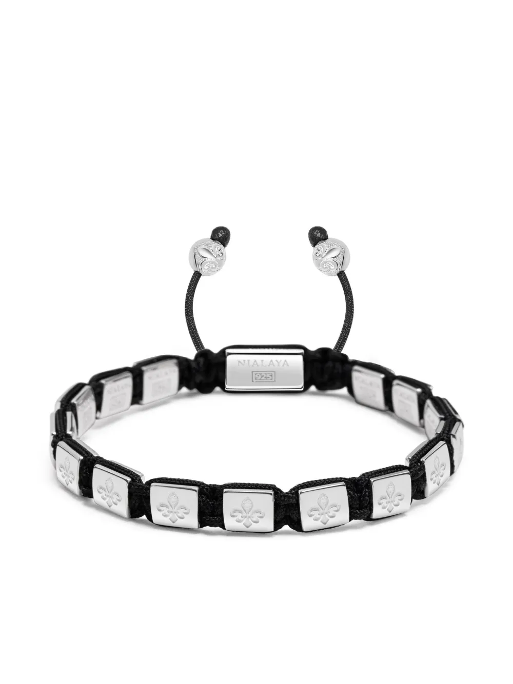 Браслет с гравировкой Nialaya Jewelry, серебяный
Браслет с гравировкой Nialaya Jewelry, серебяный