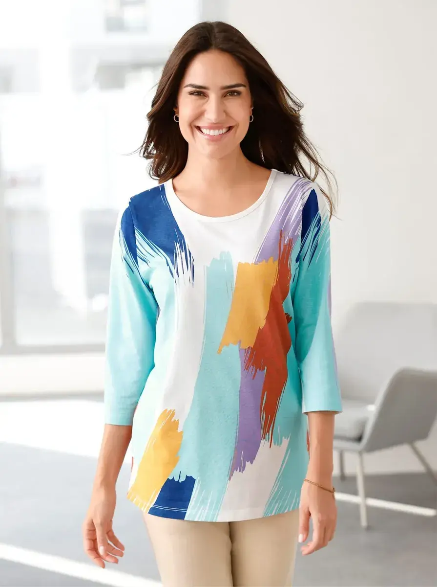 Длинная рубашка "Длинная рубашка", цвет Ecru-Bedruckt
Длинная рубашка "Длинная рубашка", цвет Ecru-Bedruckt