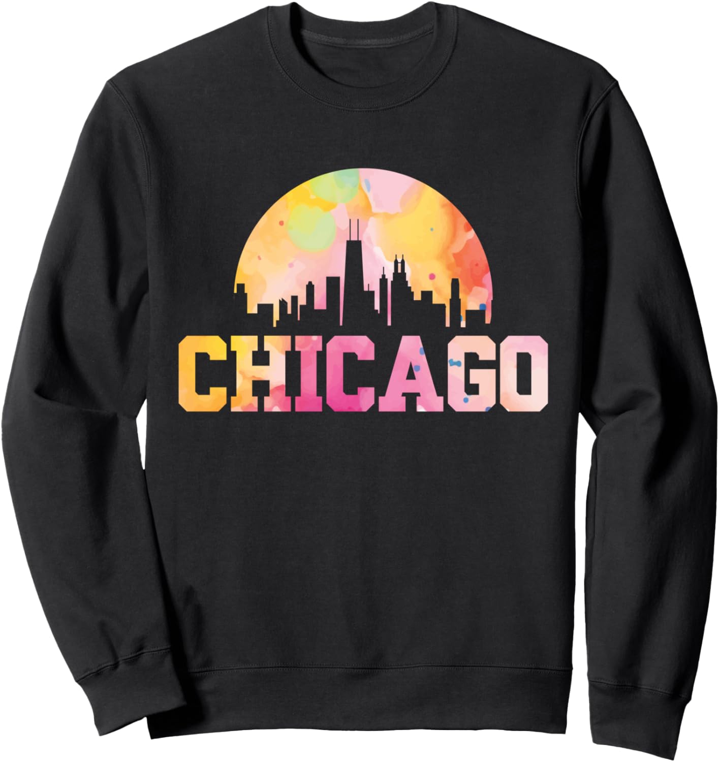 Винтажная толстовка с изображением городского пейзажа Чикаго, штат Иллинойс, черная Chicago Outfits
Винтажная толстовка с изображением городского пейзажа Чикаго, штат Иллинойс, черная Chicago Outfits