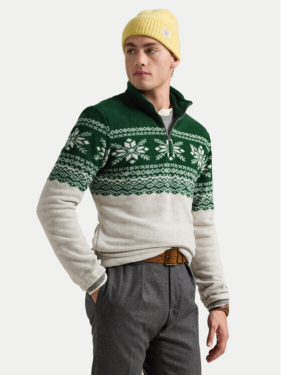 Свитер обычного кроя Polo Ralph Lauren, зеленый 
Свитер обычного кроя Polo Ralph Lauren, зеленый