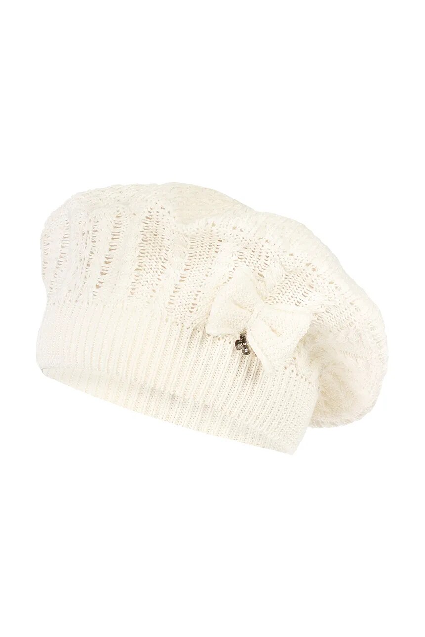 Хлопковый берет для детей JOYA Jamiks, бежевый 
Хлопковый берет для детей JOYA Jamiks, бежевый