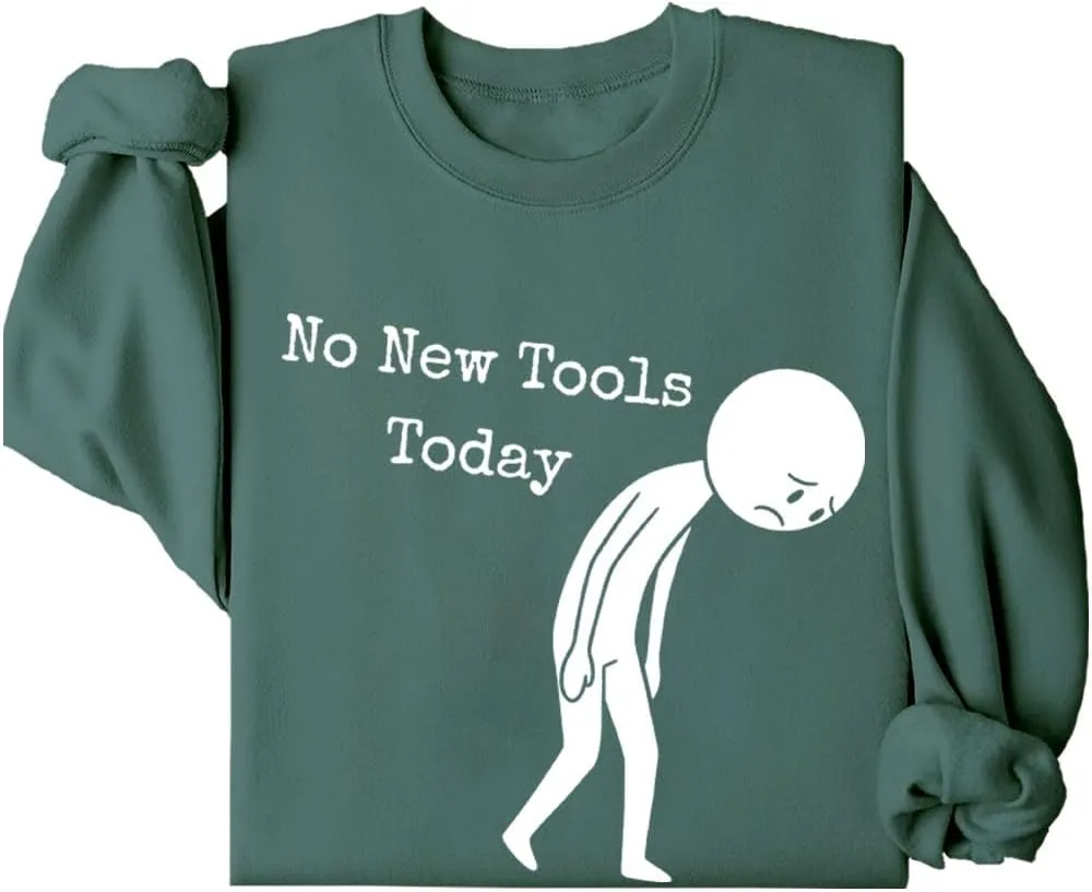 Толстовка No New Tools Today Kzggs
Толстовка No New Tools Today Kzggs