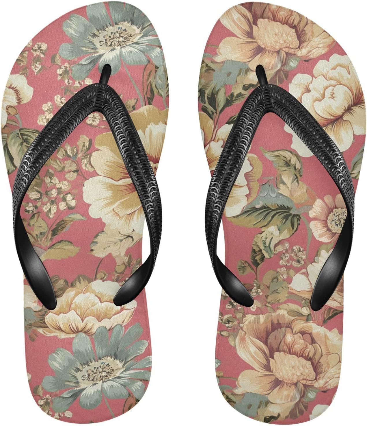Мужские и женские пляжные шлепанцы с красным цветочным узором пиона, резиновые, нескользящие, летние тапочки для душа и прогулки Sinestour
Мужские и женские пляжные шлепанцы с красным цветочным узором пиона, резиновые, нескользящие, летние тапочки для душа и прогулки Sinestour