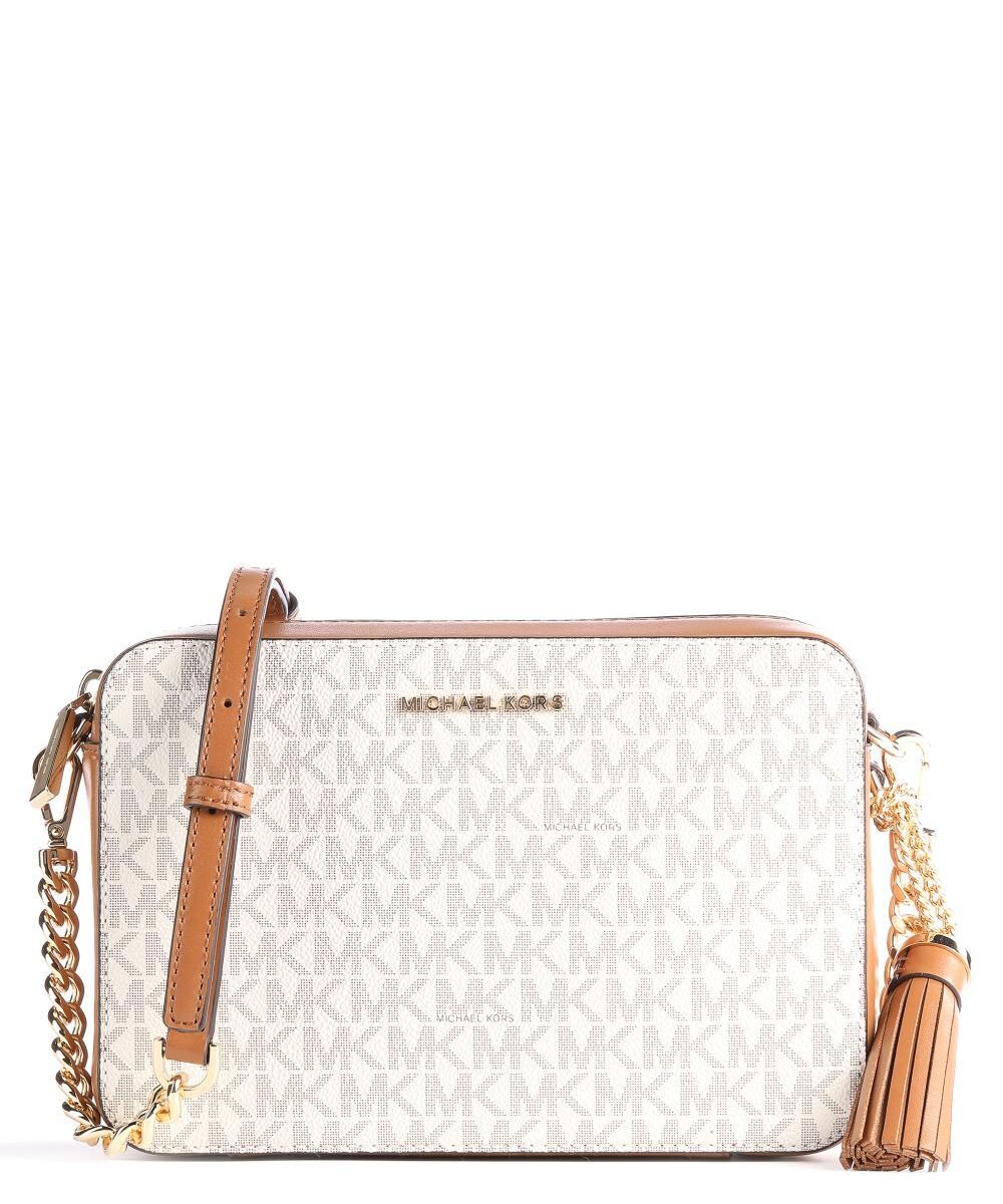 Сумка через плечо Jet Set искусственная кожа, холст Michael Kors, белый
Сумка через плечо Jet Set искусственная кожа, холст Michael Kors, белый