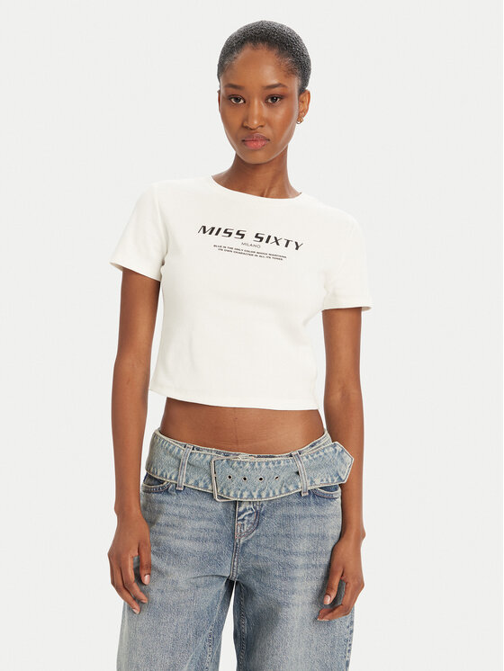 Футболка slim fit 6L1SJ4300000 Miss Sixty, белый
Футболка slim fit 6L1SJ4300000 Miss Sixty, белый