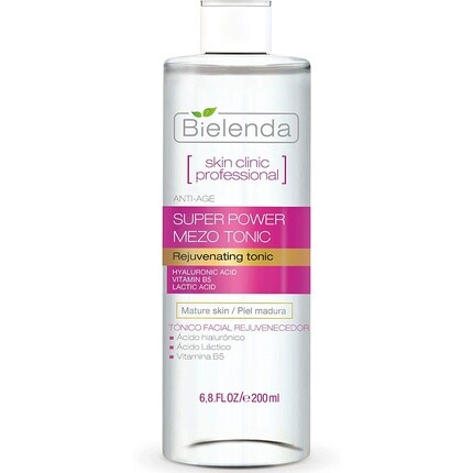Тоник для лица Skin Clinic с молочной и гиалуроновой кислотой 200мл, Bielenda
Тоник для лица Skin Clinic с молочной и гиалуроновой кислотой 200мл, Bielenda