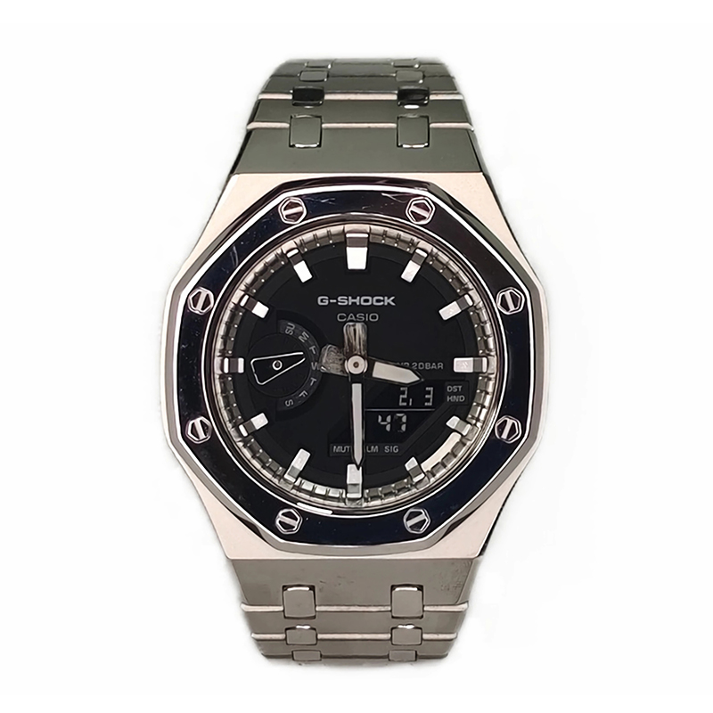 Часы Casio G-Shock Analog-Digital 2100 Series, арт. GA-2100SKE-7A, серебро/черный
Часы Casio G-Shock Analog-Digital 2100 Series, арт. GA-2100SKE-7A, серебро/черный