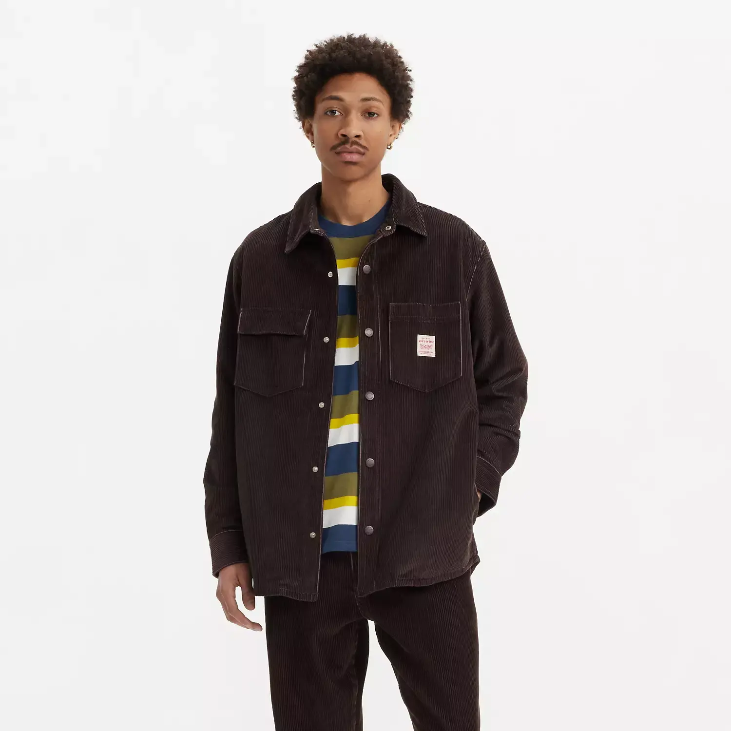 Телеграфная рубашка Levi's, черный
Телеграфная рубашка Levi's, черный