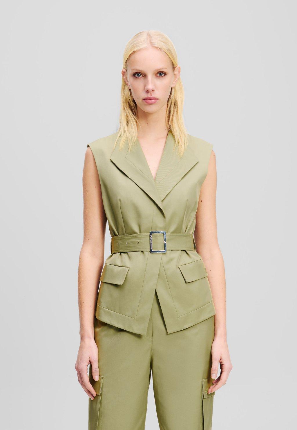 Жилет KARL LAGERFELD, зеленый
Жилет KARL LAGERFELD, зеленый