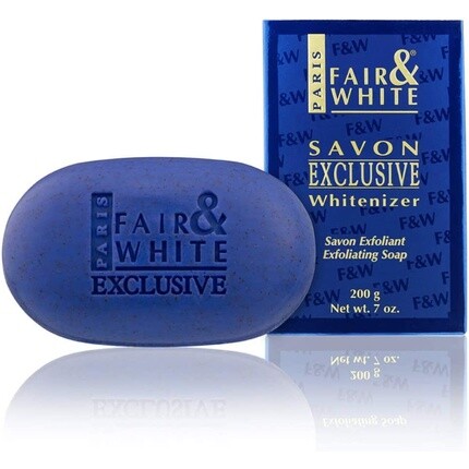Fair & White Exclusive Exfoliating Soap 200 г 7 унций - увлажняющее мыло, высокоэффективное для лица и тела Fair And White Exclusive
Fair & White Exclusive Exfoliating Soap 200 г 7 унций - увлажняющее мыло, высокоэффективное для лица и тела Fair And White Exclusive