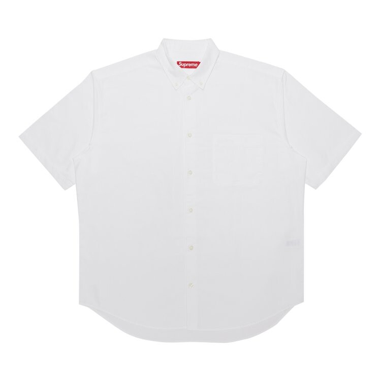 Рубашка Supreme Loose Fit Short-Sleeve Oxford 'White', белый
Рубашка Supreme Loose Fit Short-Sleeve Oxford 'White', белый