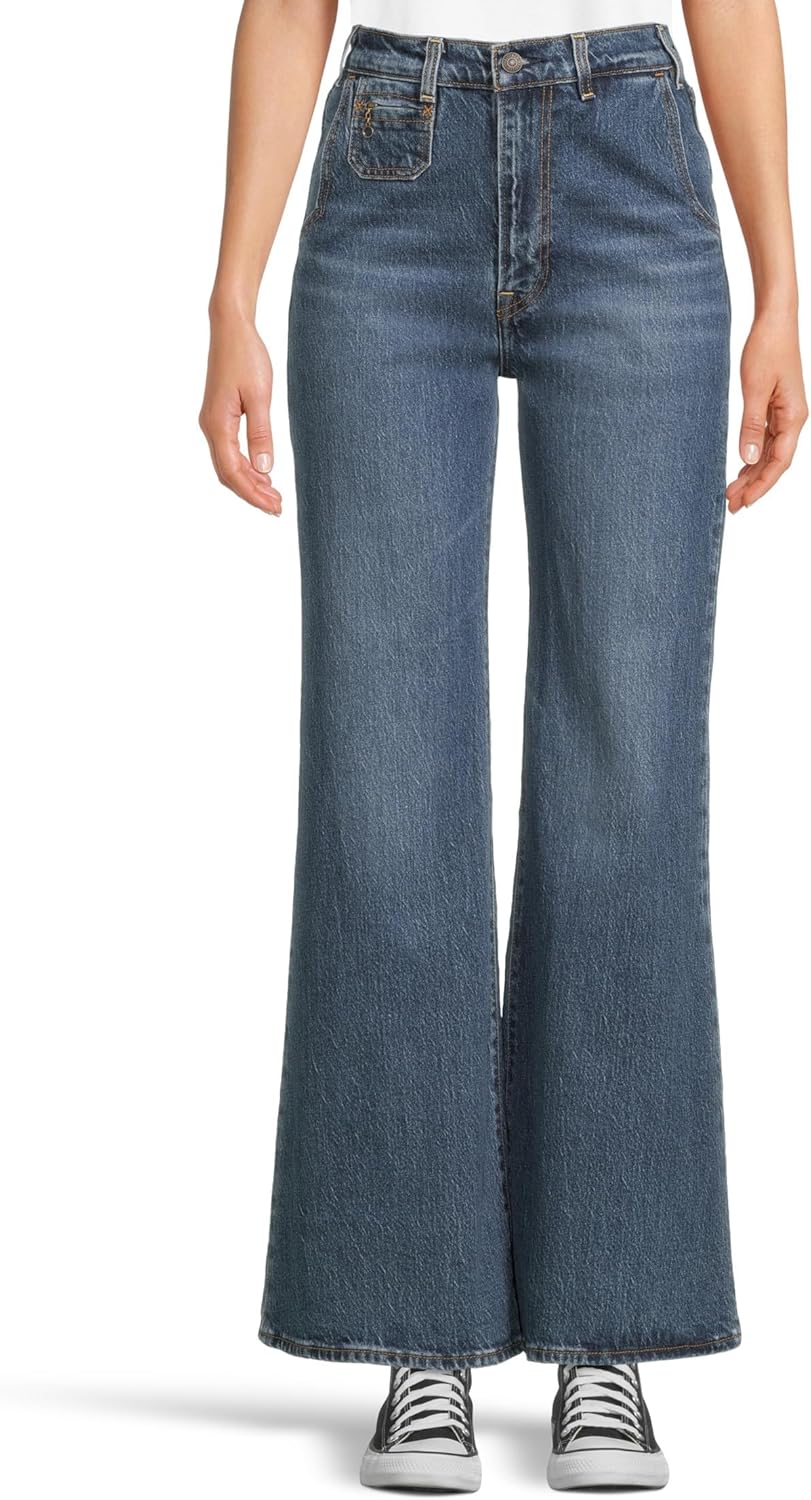 Женские винтажные джинсы Levi's Ribcage Bells, Moment Of The Month
Женские винтажные джинсы Levi's Ribcage Bells, Moment Of The Month