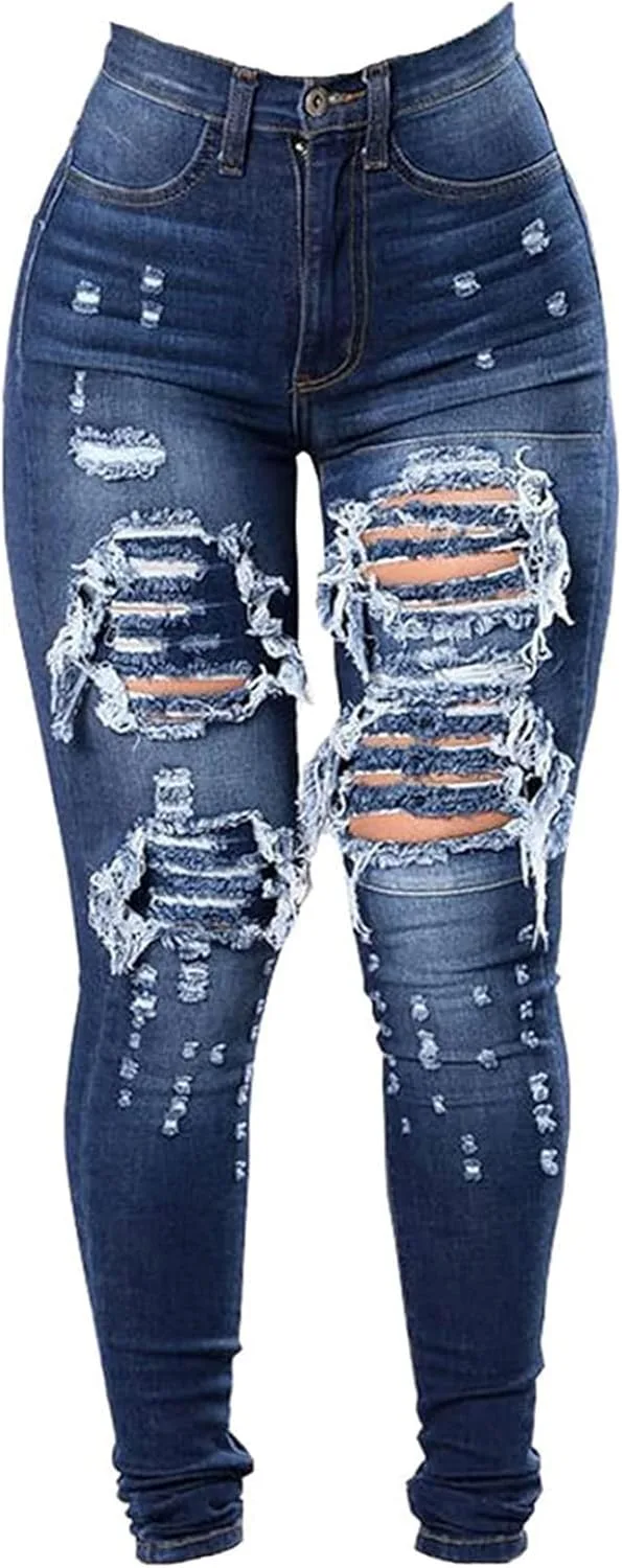 Женские джинсы скинни с высокой талией и эффектом подтяжки QOAAIE
Женские джинсы скинни с высокой талией и эффектом подтяжки QOAAIE