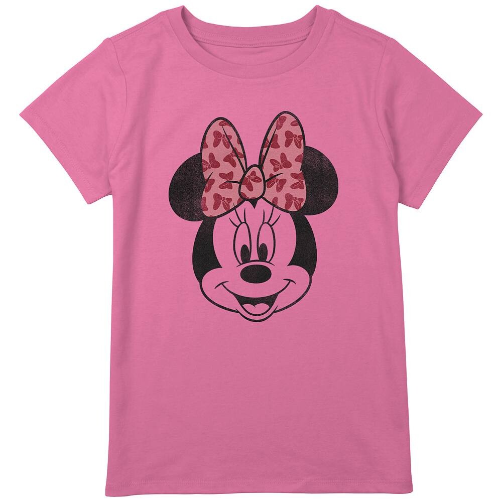 Футболка с принтом и бантом Disney's Minnie Mouse для девочек больших размеров с рисунком Licensed Character, розовый
Футболка с принтом и бантом Disney's Minnie Mouse для девочек больших размеров с рисунком Licensed Character, розовый