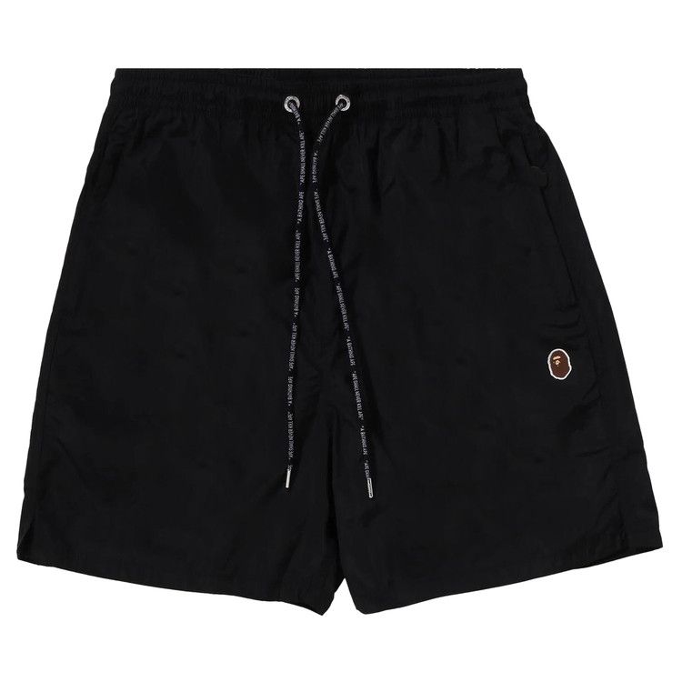 Шорты BAPE Ape Head One Point Beach Shorts, Black
Шорты BAPE Ape Head One Point Beach Shorts, Black