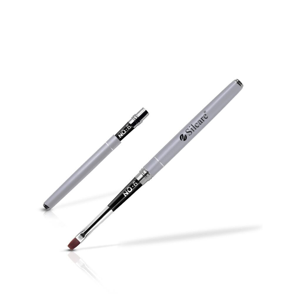 Кисть для геля Silcare, серая, 6 мм
Кисть для геля Silcare, серая, 6 мм