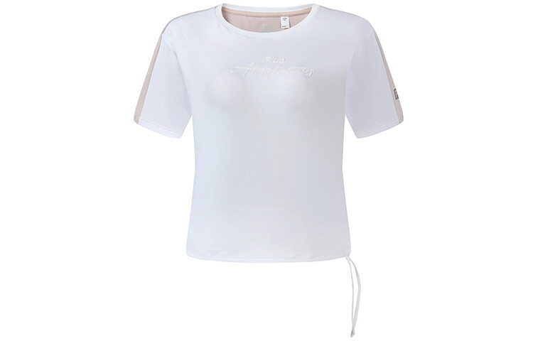 Укороченный топ для легкой атлетики, женский, белый Fila
Укороченный топ для легкой атлетики, женский, белый Fila