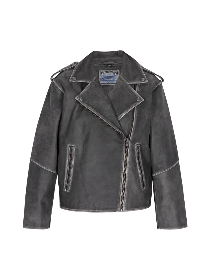 Кожаная куртка DreiMaster Vintage, серый
Кожаная куртка DreiMaster Vintage, серый