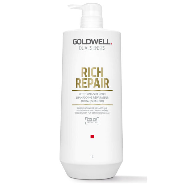 Шампунь восстанавливающий волосы, 1000 мл Goldwell Dualsenses rich repair
Шампунь восстанавливающий волосы, 1000 мл Goldwell Dualsenses rich repair