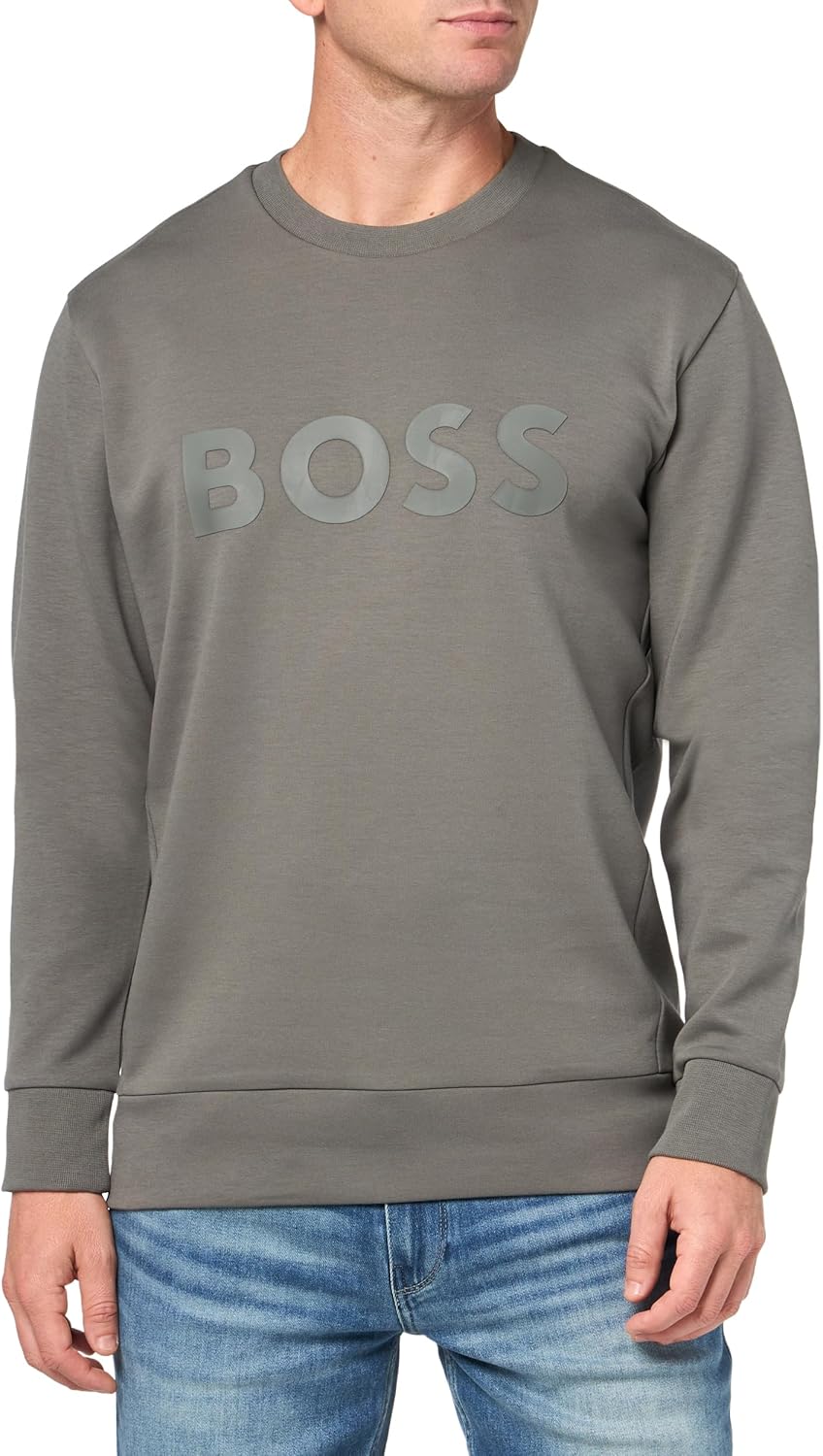 BOSS мужской Boss Iconic Logo свитшот, Light Moonrock Grey, Серый, BOSS мужской Boss Iconic Logo свитшот, Light Moonrock Grey
BOSS мужской Boss Iconic Logo свитшот, Light Moonrock Grey, Серый, BOSS мужской Boss Iconic Logo свитшот, Light Moonrock Grey