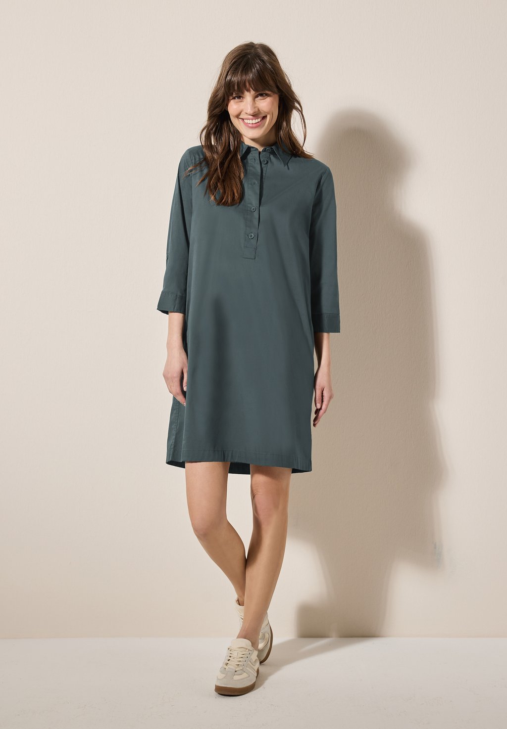 Платье-рубашка Cecil, темно-зеленый
Платье-рубашка Cecil, темно-зеленый