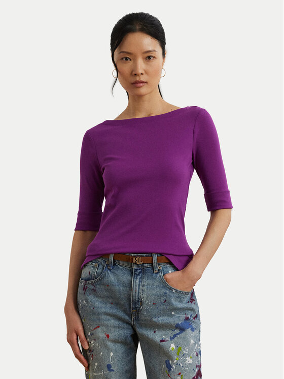 Блузка slim fit 200654963192 Lauren Ralph Lauren, фиолетовый
Блузка slim fit 200654963192 Lauren Ralph Lauren, фиолетовый