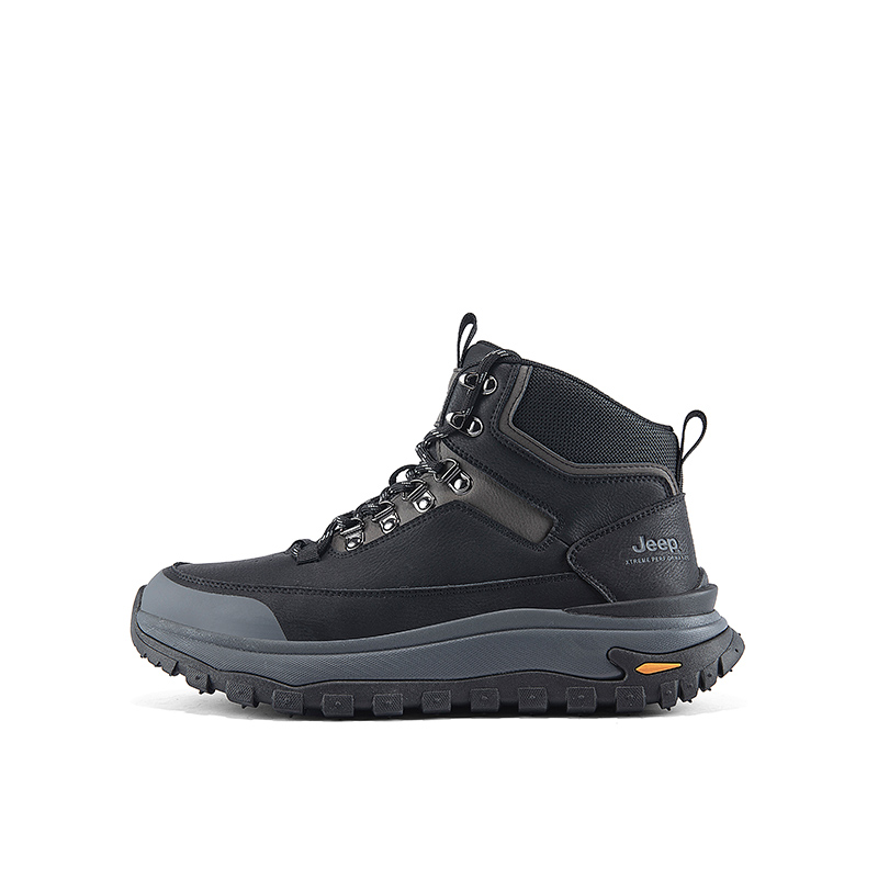 Мужские высокие походные ботинки Jeep, Black 
Мужские высокие походные ботинки Jeep, Black