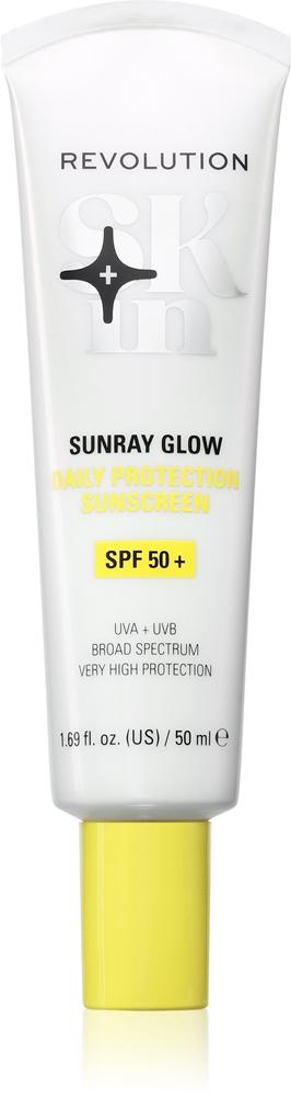 Ежедневный защитный крем для лица Sunray Glow с осветляющим эффектом Revolution Skincare, spf 50+ 50 мл
Ежедневный защитный крем для лица Sunray Glow с осветляющим эффектом Revolution Skincare, spf 50+ 50 мл