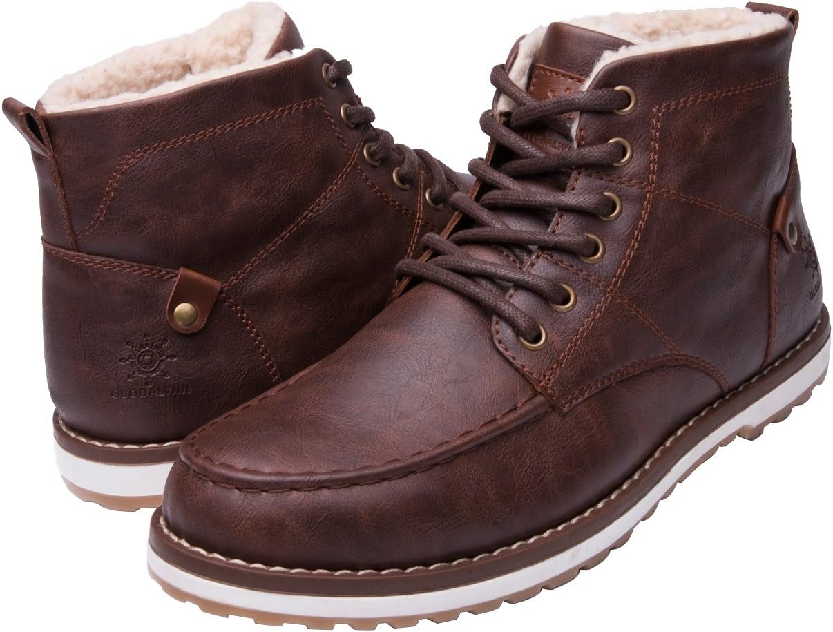 Мужские классические зимние ботинки GLOBALWIN с шнуровкой и водоотталкивающей отделкой, темно-коричневый
Мужские классические зимние ботинки GLOBALWIN с шнуровкой и водоотталкивающей отделкой, темно-коричневый