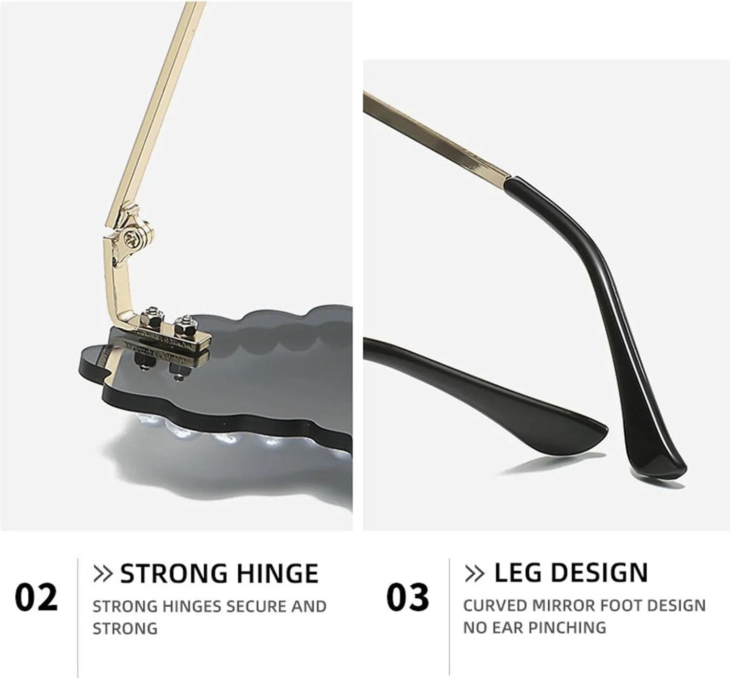 Солнцезащитные очки Willochra в форме сердца без оправы, стильные, с жемчужными стразами, для женщин и девушек, для дней рождения и вечеринок, 2pcs-red&pink
Солнцезащитные очки Willochra в форме сердца без оправы, стильные, с жемчужными стразами, для женщин и девушек, для дней рождения и вечеринок, 2pcs-red&pink