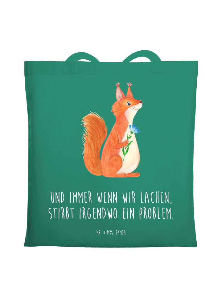 Mr. & Mrs. Panda Сумка с изображением белки и цветов, надпись мятного цвета
Mr. & Mrs. Panda Сумка с изображением белки и цветов, надпись мятного цвета