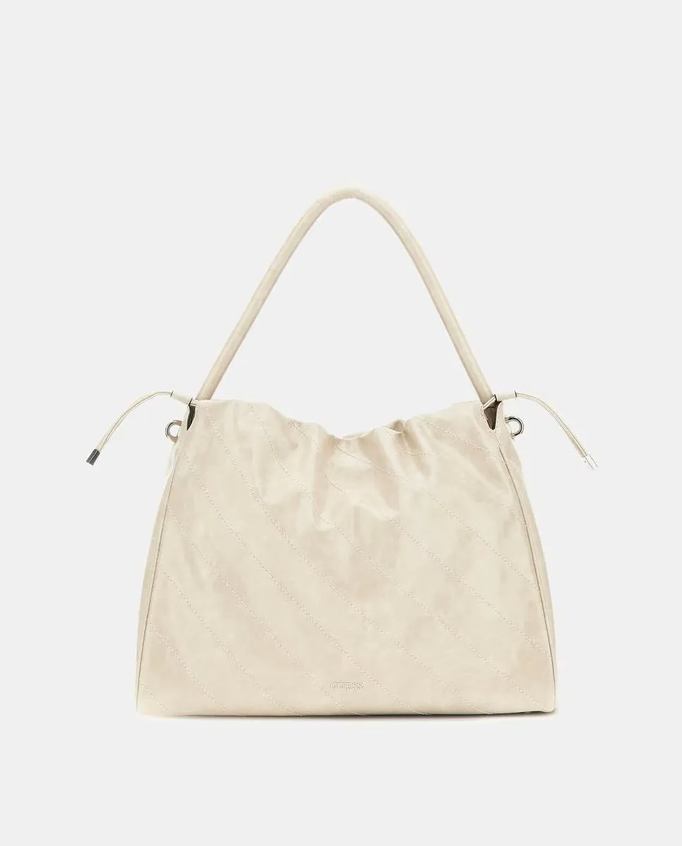 Сумка через плечо тоут с магнитной застежкой Guess, кремовый
Сумка через плечо тоут с магнитной застежкой Guess, кремовый