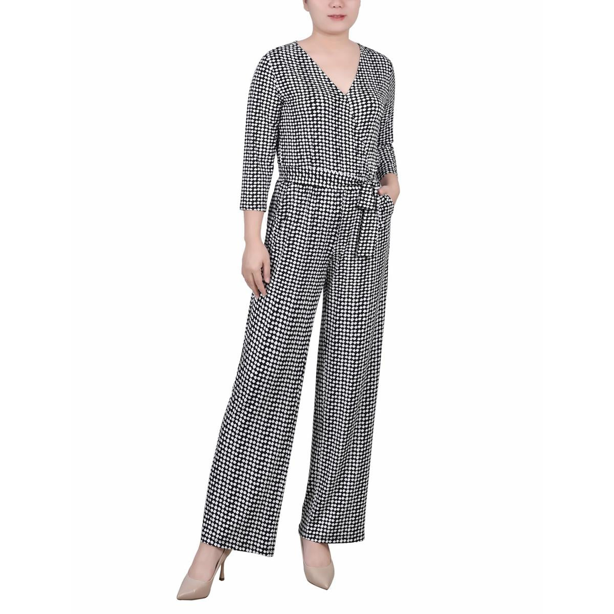 Petites Женский однотонный комбинезон с широкими штанинами NY Collection, цвет jet snowpop
Petites Женский однотонный комбинезон с широкими штанинами NY Collection, цвет jet snowpop