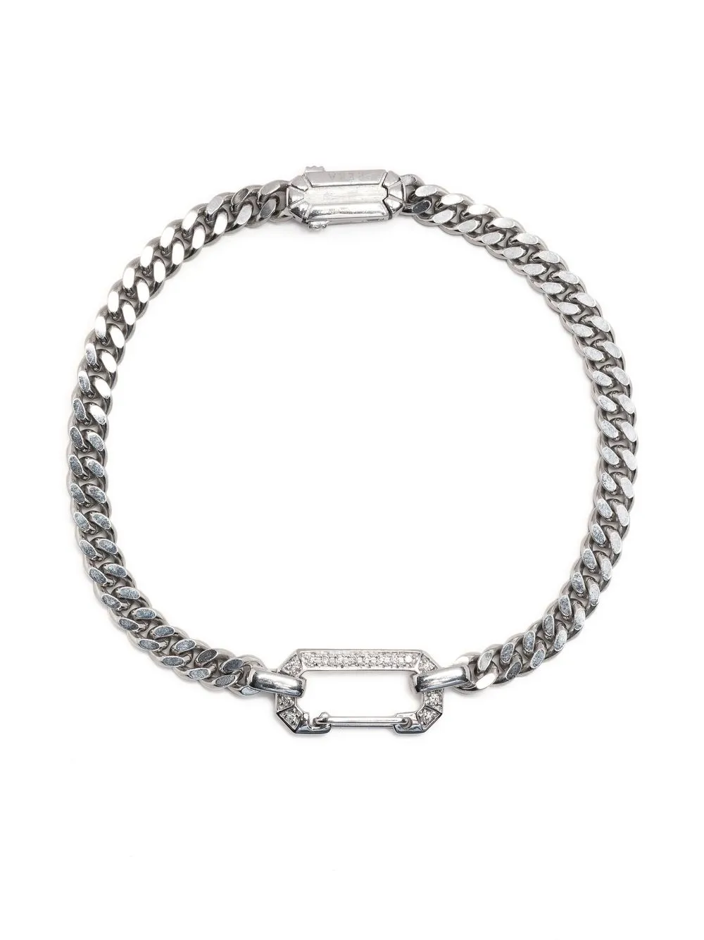 Цепочный браслет из белого золота EÉRA, серебяный
Цепочный браслет из белого золота EÉRA, серебяный